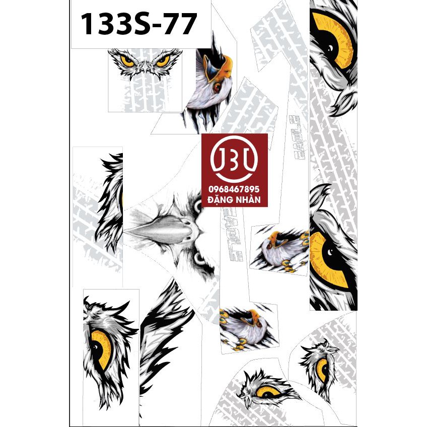 Tem trùm xe điện 133s 77