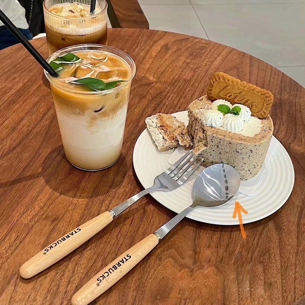 Hộp 3 món thìa đũa dĩa inox cán gỗ sang xịn cho nam và nữ tiện mang đi làm, đi học - Sự lựa chọn hoàn hảo cho bàn ăn