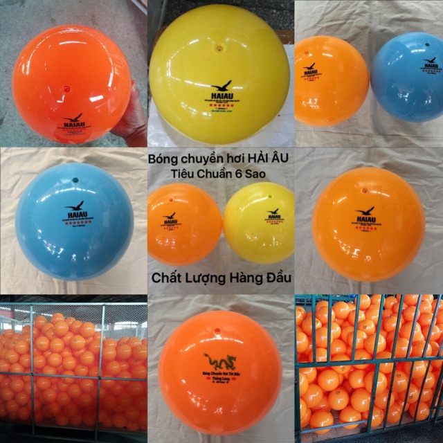Bóng Chuyền Hơi HẢI ÂU 7Star Màu Xanh Chính Hãng Hải Âu