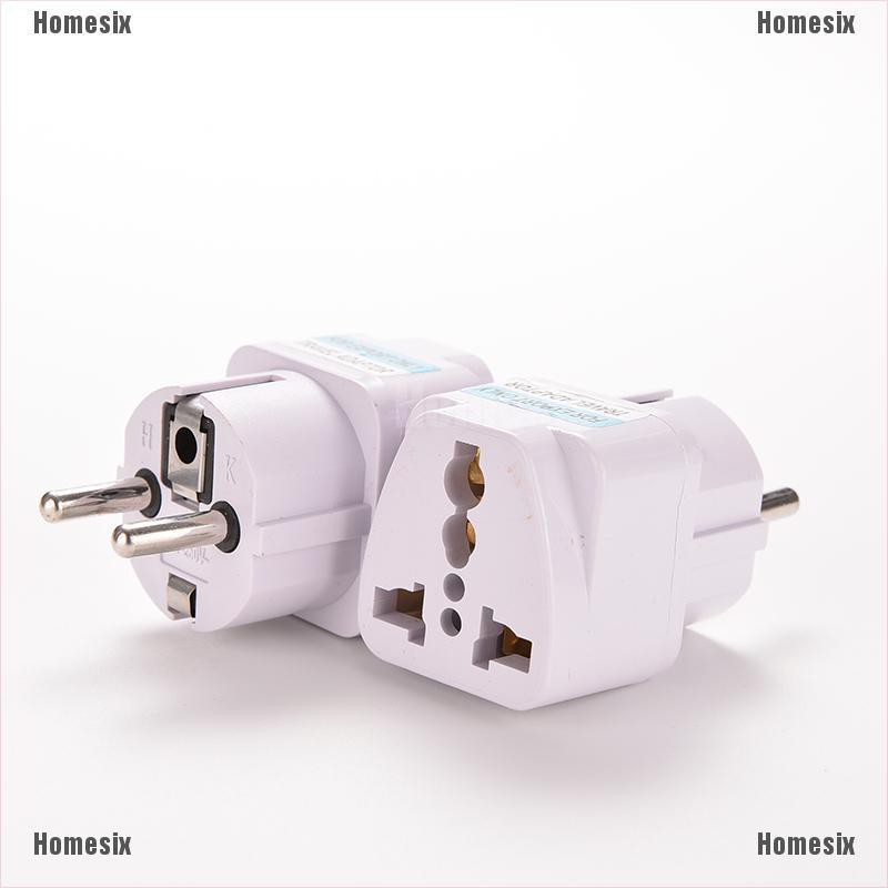 Ổ Cắm Chuyển Đổi Nguồn Điện Từ Ac Sang Eu Hai Pin