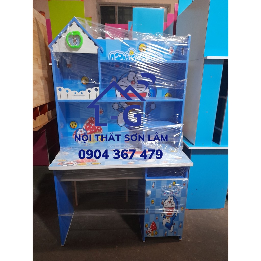 Bàn học sinh nhựa in 3D Doremon giá rẻ cho bé | BigBuy360 - bigbuy360.vn