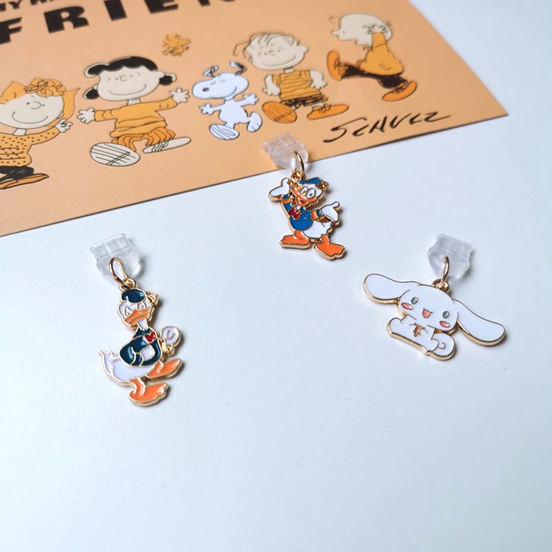 SANRIO Nút Bịt Chống Bụi Cổng Sạc Tai Nghe Hình Cinnamoroll Dễ Thương Cho Điện Thoại Android