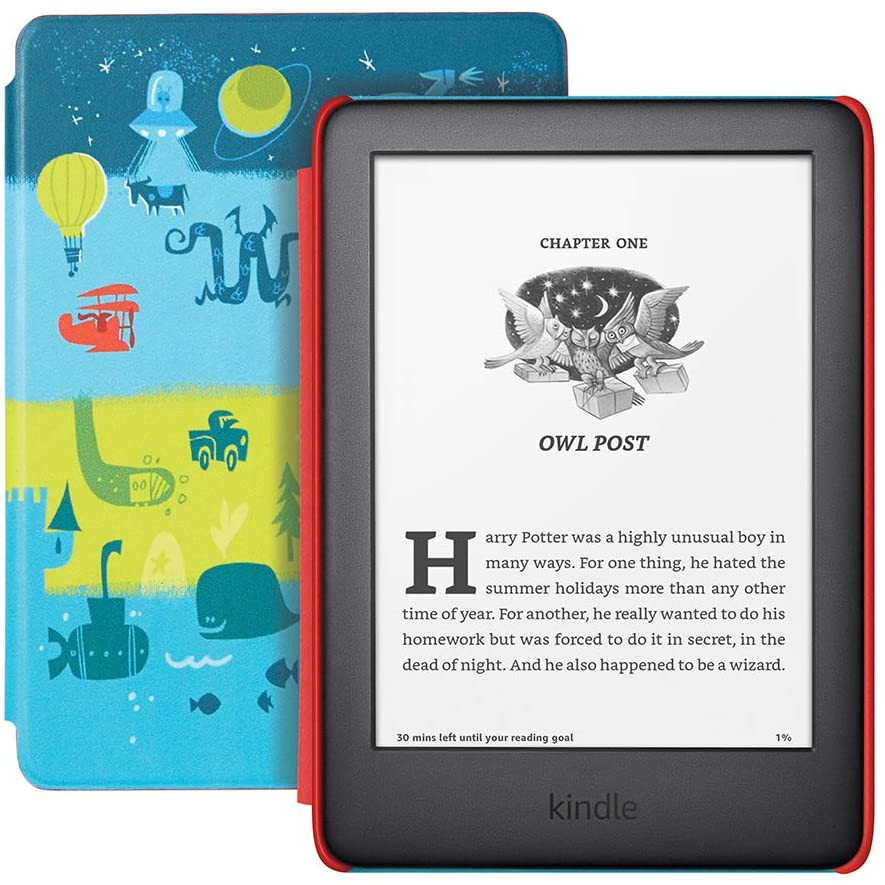 Máy đọc sách Kindle For KiDs kèm bao da chính hãng Amazon