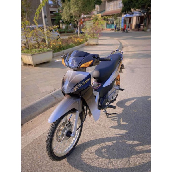 Tem phủ, trùm 2 màu chuyển sắc siêu Hot cho Wave 50cc , wave 100 ,110 + Tặng Logo Siêu Hot