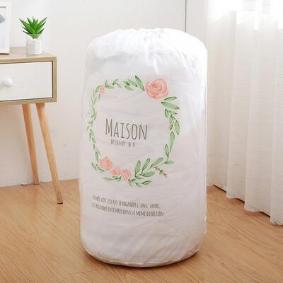 Túi đựng chăn màn quần áo chống ẩm cao cấp Nhật cỡ lớn, Túi đựng chăn màn, quần áo rút dây hình trụ 2466