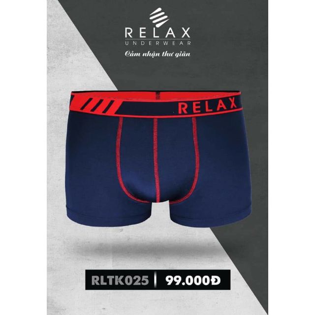 Quần Sịp Đùi Nam Cao Cấp  Relax Rltk25( Chất vải Thun Lạnh, co dãn 4 chiều)