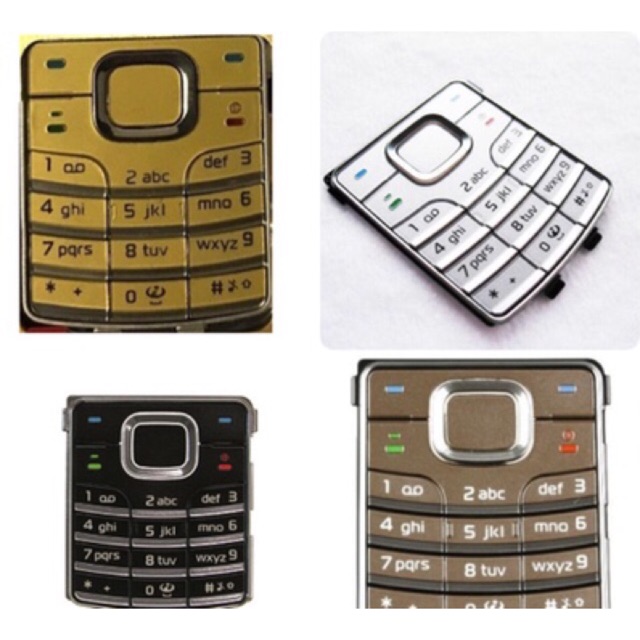 Bàn Phím Nokia 6500 classic (NHIỀU MÀU)