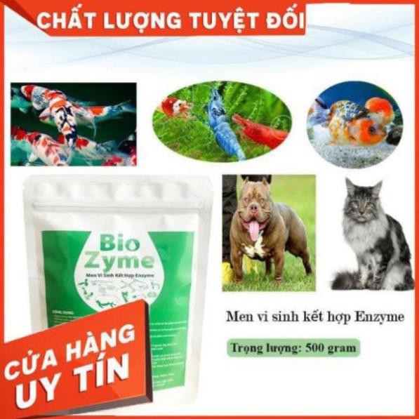 Men Vi Sinh Men tiêu hoá cho chó 🐶 mèo 🐱 BioZyme 500g- Ổn định vi sinh|ngừa tiêu chảy|giảm mùi hôi|kích thích tiêu hoá