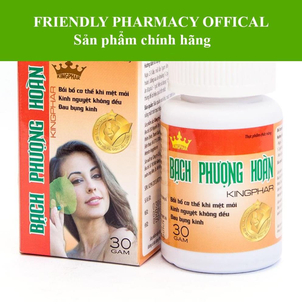 Bạch Phượng Hoàn – Hỗ trợ điều trị rối loạn kinh nguyệt, giảm đau bụng kinh (Hộp 30 viên)