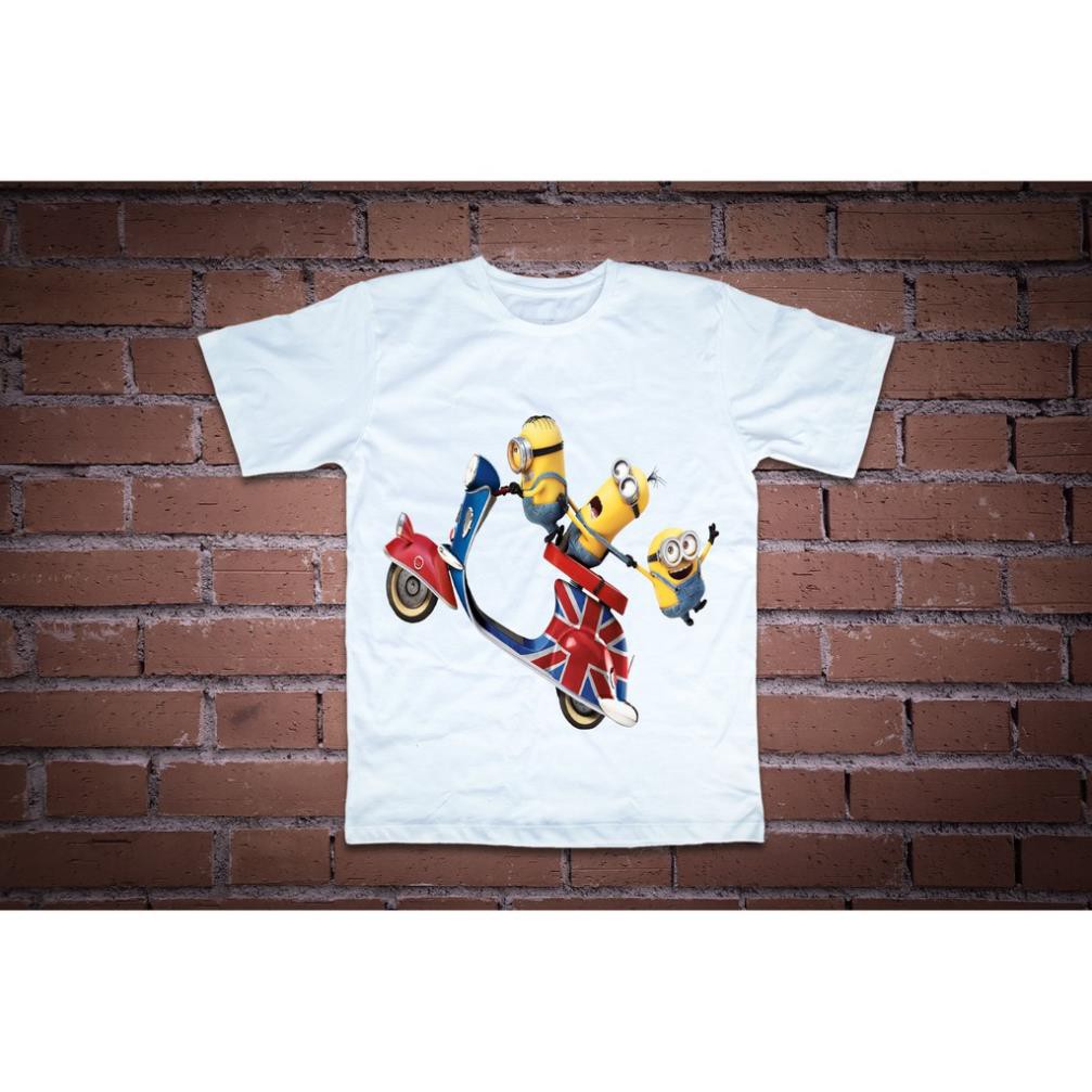SALE- Áo thun in hình minion tinh nghịch