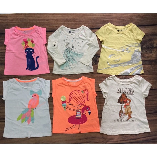 ÁO THUN DISNEY BÉ GÁI 12M-5T