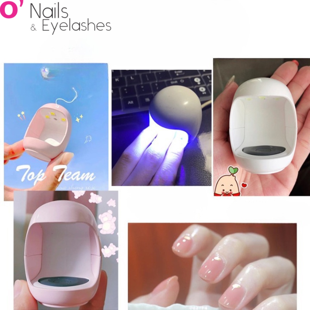 Máy hơ gel mini quả trứng O nail
