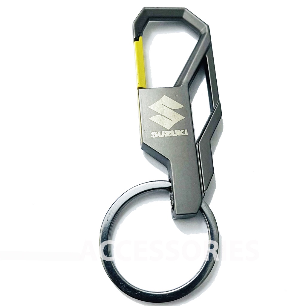 Móc Khóa Nhôm Logo Suzuki Cao Cấp PKPH