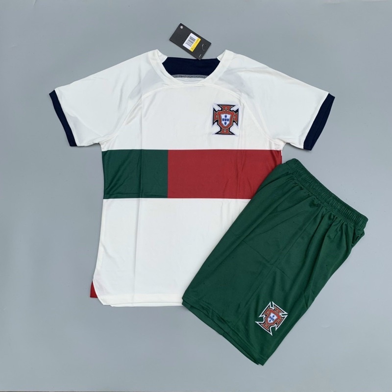 Set quần áo bóng đá CLB Bồ Đào Nha 2022/2023 - Vải gai thái - Hàng unisex nam nữ thoải mái
