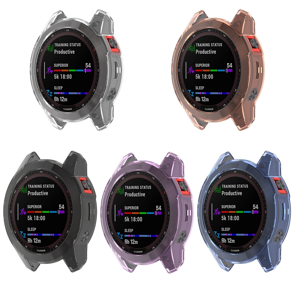 Ốp TPU Mềm Bảo Vệ Mặt Đồng Hồ Thông Minh Garmin Fenix 7 7S 7X