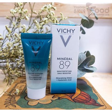 [2 Items] Bộ Sản Phẩm Vichy Pureté Thermale 3in1 One Step Cleanser Sensitive Skin And Eyes + Mini Mineral 89 Booster