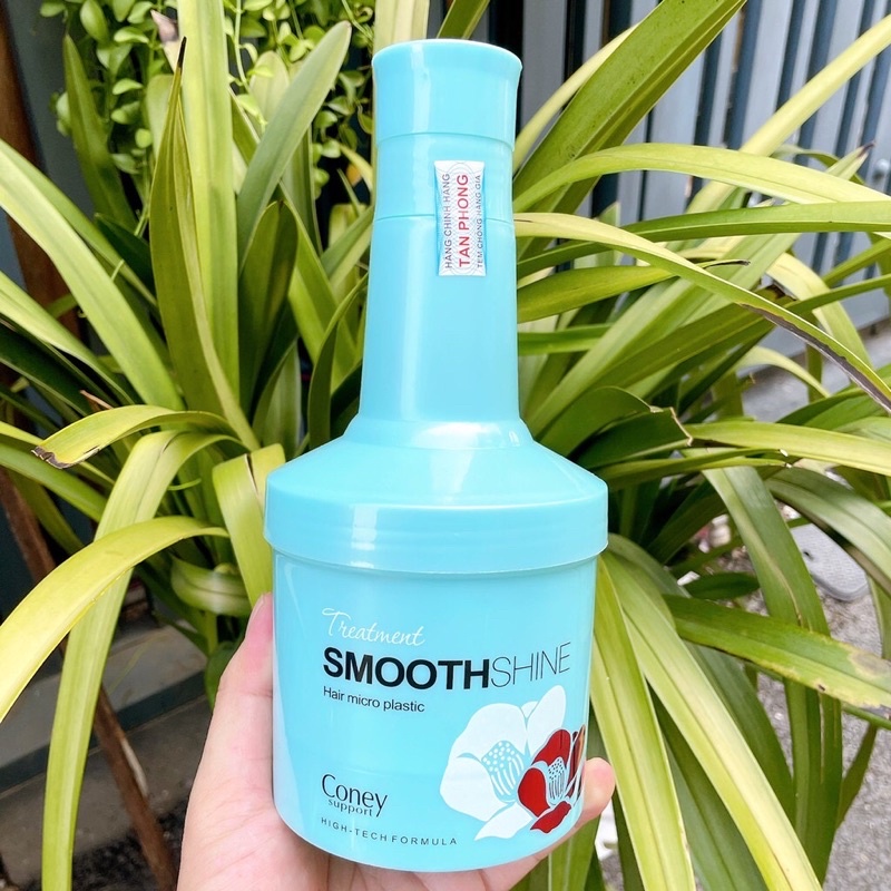 Dầu hấp siêu mượt phục hồi tóc hư tổn nặng Coney Smoothshine 500ml