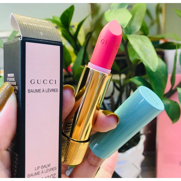 Son Dưỡng Gucci À Lèvres Lip Balm 02 Hồng Baby