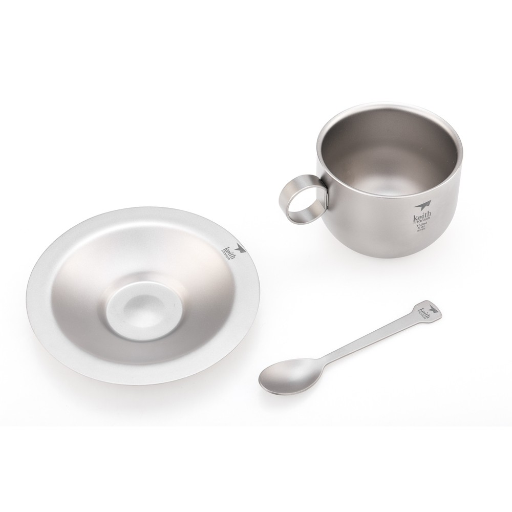 Bộ tách uống cà phê Titanium Keith Ti3601