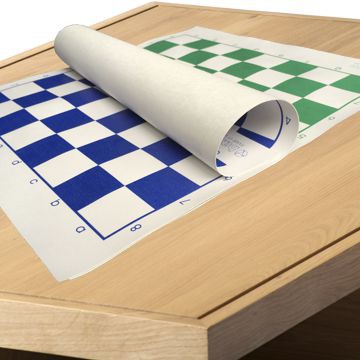 Bàn cờ vua bằng vải mềm kích cỡ thi đấu tiêu chuẩn 16inch