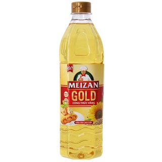 Dầu ăn meizan gold chai 1l/ dầu meizan 1 lít