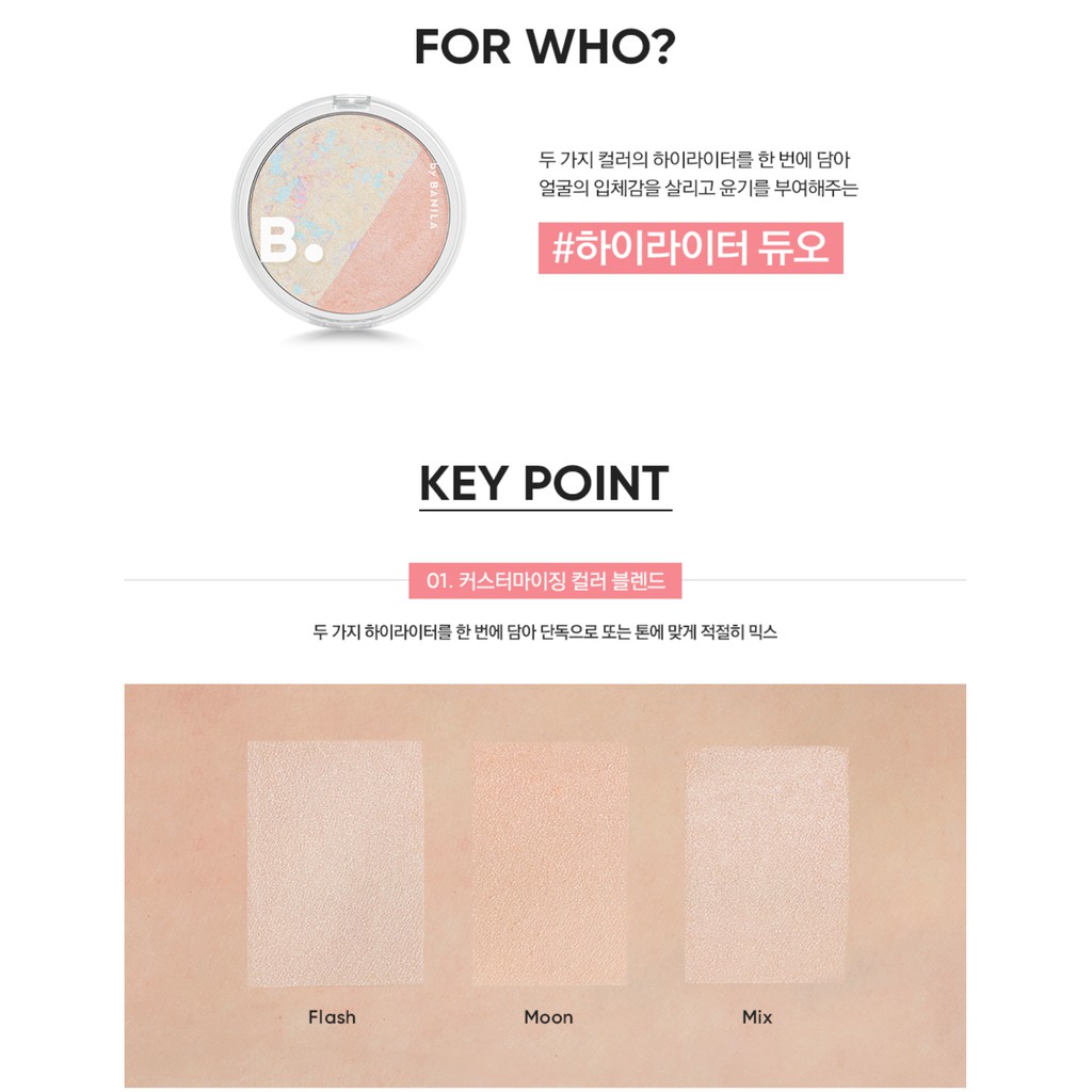 [RPS+Bill] Phấn Highlight Banila Co Cheer Flash Highlighter Duo 11g | BigBuy360 - bigbuy360.vn