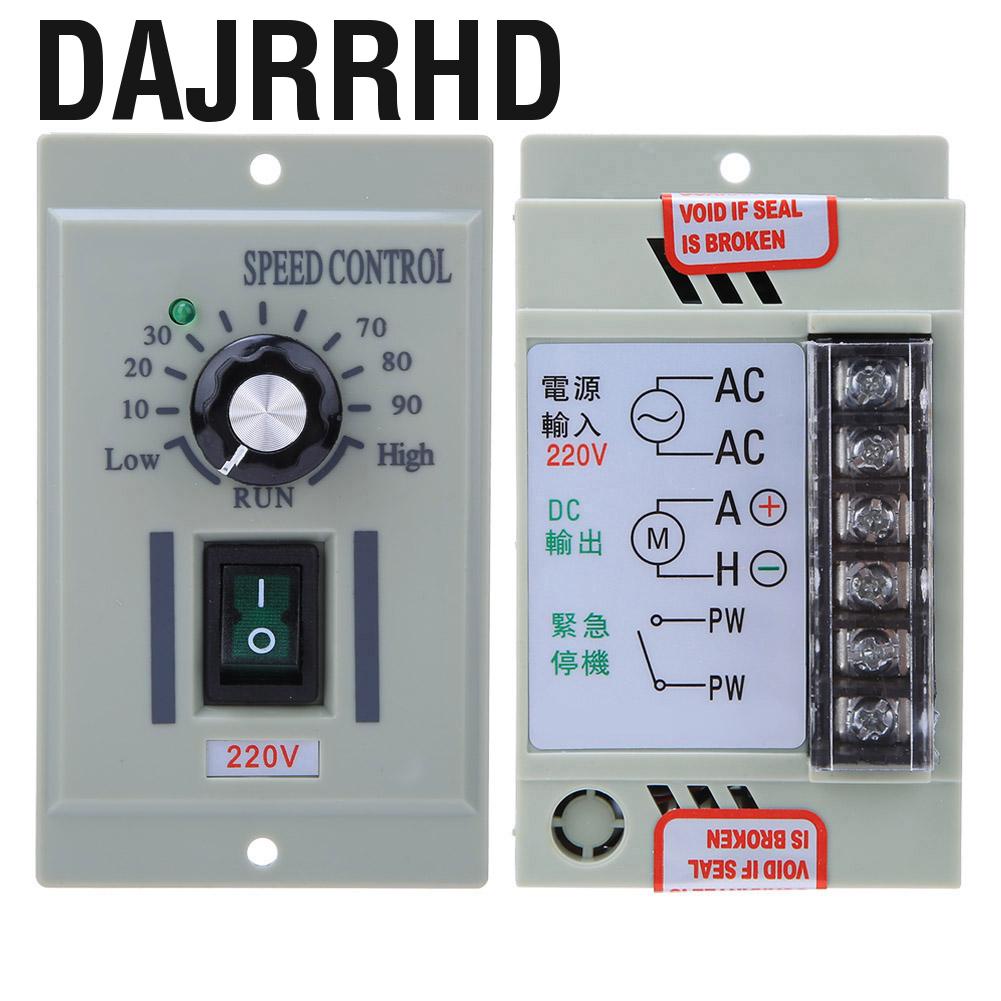 Dajrrhd Motor Speed Control Controller Mini Permanent Magnetic DC Governor DC-51 220V Input