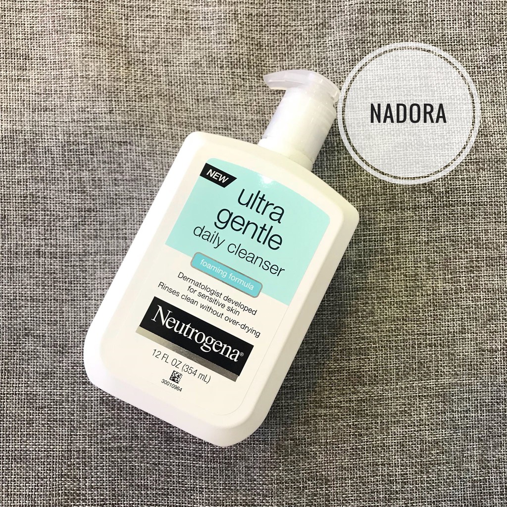 Sữa Rửa Mặt Neutrogena Ultra Gentle Daily Cleanser Foaming Formula (354ml)