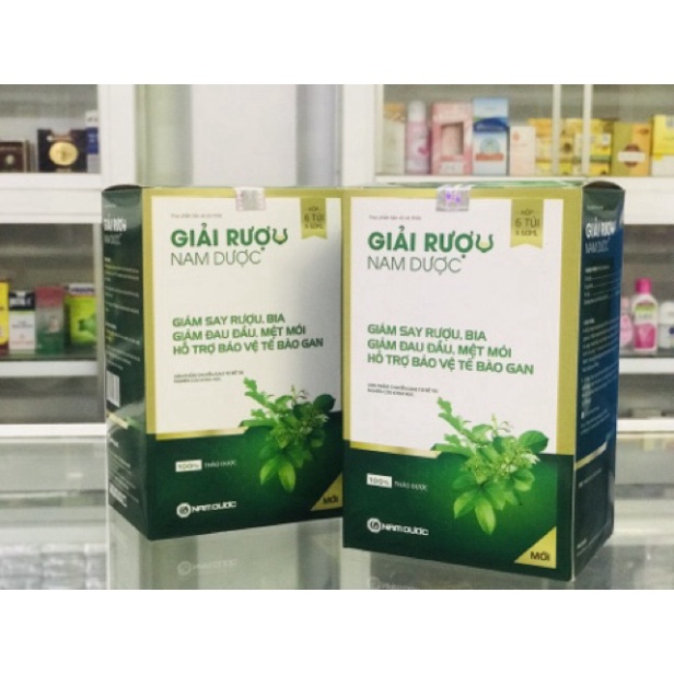 [Chính hãng] Giải rượu nam dược gói 60ml