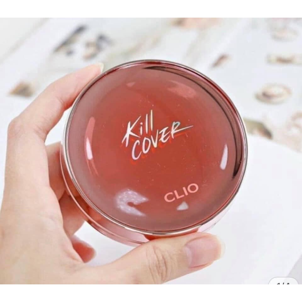 (Có Kèm Lõi Refill) Phấn Nước Clio Kill Cover Glow Cushion HSD 2023