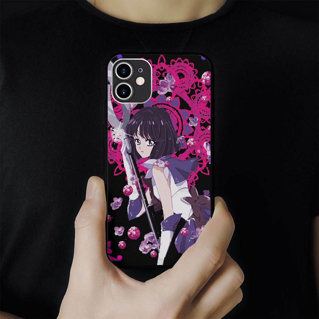 Ốp lưng anime thủy thủ sao thổ xinh đẹp cho IPHONE và SAMSUNG  MANGA00731