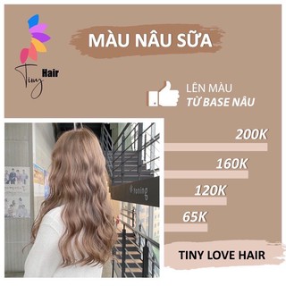 Thuốc nhuộm tóc màu NÂU SỮA