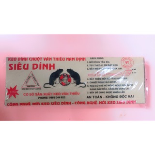 Keo dính chuột loại siêu dính - không độc hại