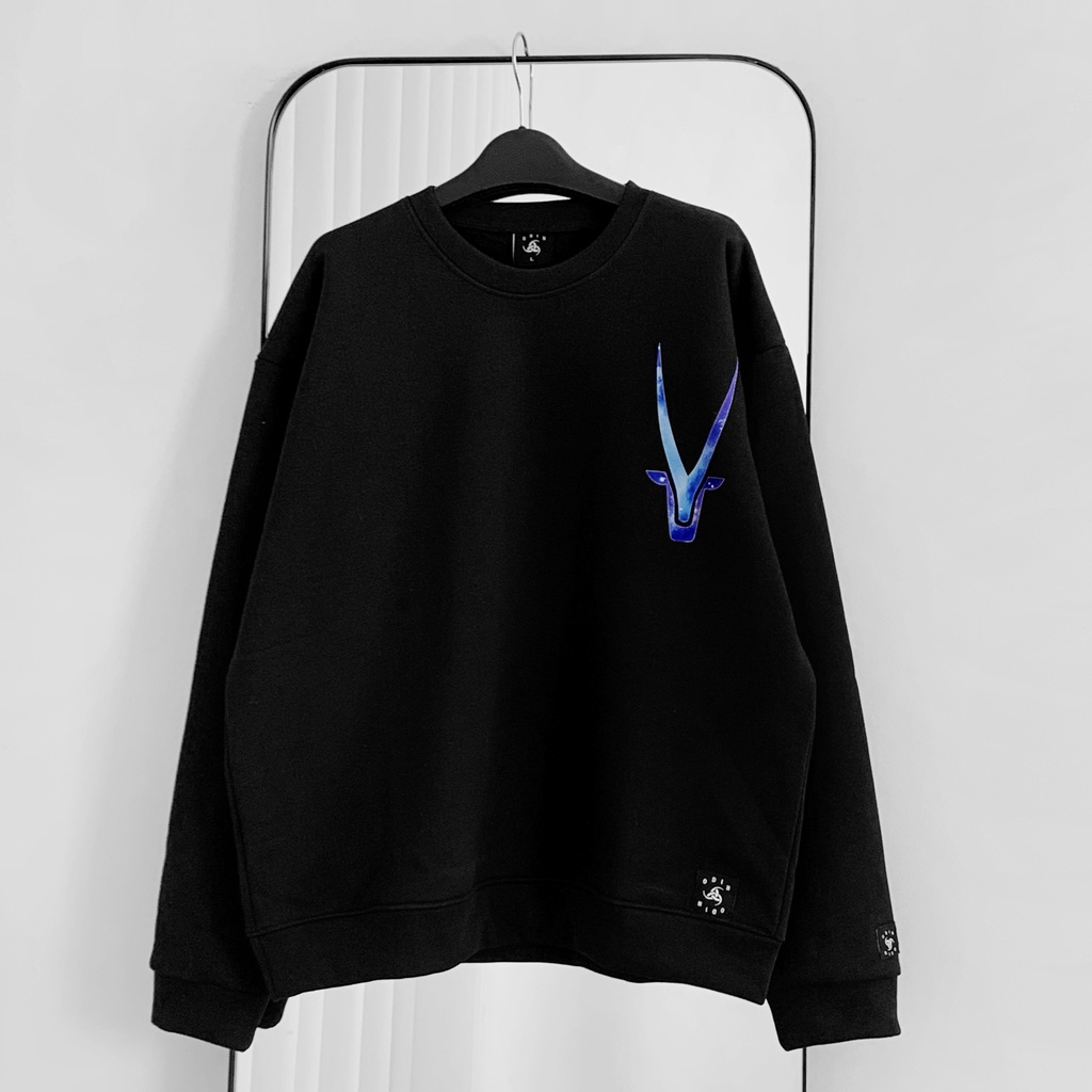 Áo Sweater OD Oversize Psycho Galaxy, áo nỉ dài tay Unisex ODIN CLOTHING | BigBuy360 - bigbuy360.vn