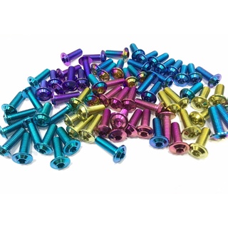 1 con ốc titan gr5 8li25 gắn đĩa và gác chân các loại xe