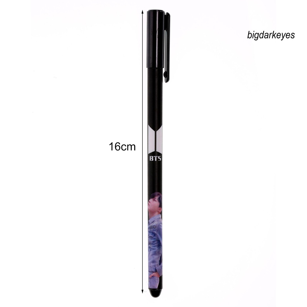 Bút Mực Gel Ngòi 0.5mm In Chữ BTS LOVE YOURSELF