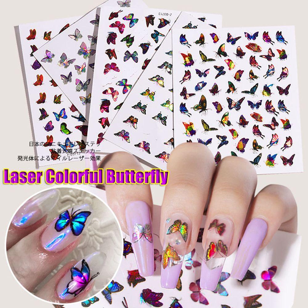 Miếng Dán Trang Trí Móng Tay 3D Độc Đáo