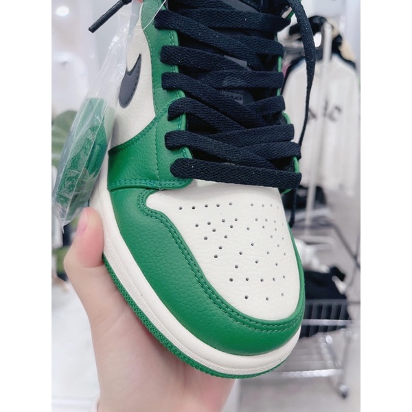 GIÀY THỂ THAO JD1 LUCKY GREEN XANH LÁ CAO CỔ SC