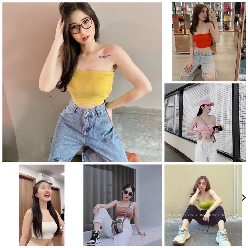 HOT🔥CAO CẤP - Siêu phẩm áo ống cúp ngực porip sịn hình thật(Sp này ko phải áo bra rẻ) | BigBuy360 - bigbuy360.vn