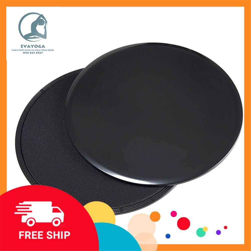 Đĩa trượt hỗ trợ tập Yoga, tập thể dục trên mọi bề mặt Hương Thơm EvaYoga