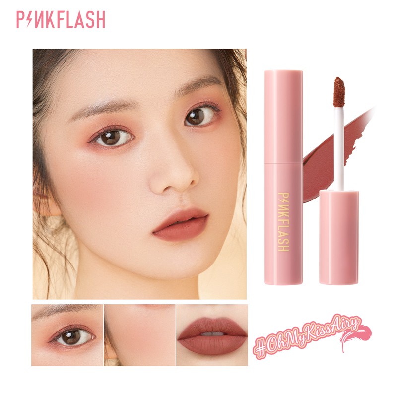 PINKFLASH Son môi dạng lỏng Pink Flash chống nước lâu trôi 8h