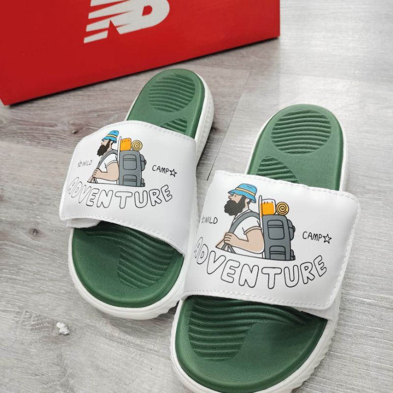 Dép AlphaBounce Nữ Nam Kiểu Dáng Quai Ngang Phong Cách Thời Trang CSD17