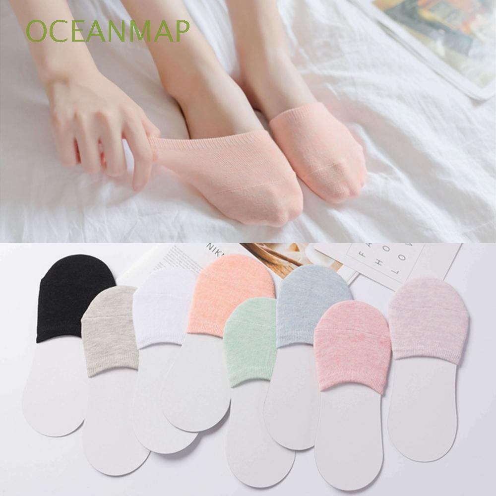 Tất nửa bàn chân thoáng khí chống trượt cho nữ