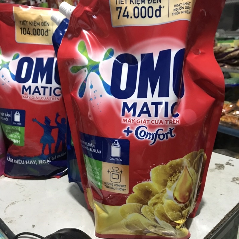 Túi Nước Giặt OMO Tinh Dầu Thơm/ Bền Đẹp 3.6kg