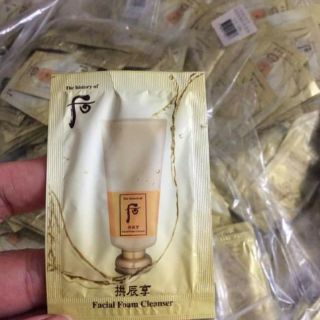 Sữa rửa mặt Whoo vàng (10gói)