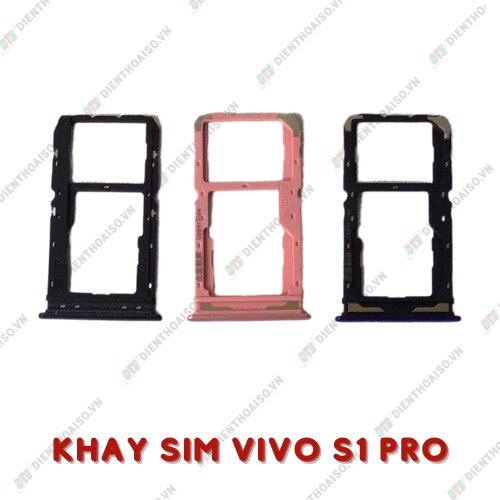 Khay sim vivo s1 pro xanh tím, đen ,trắng