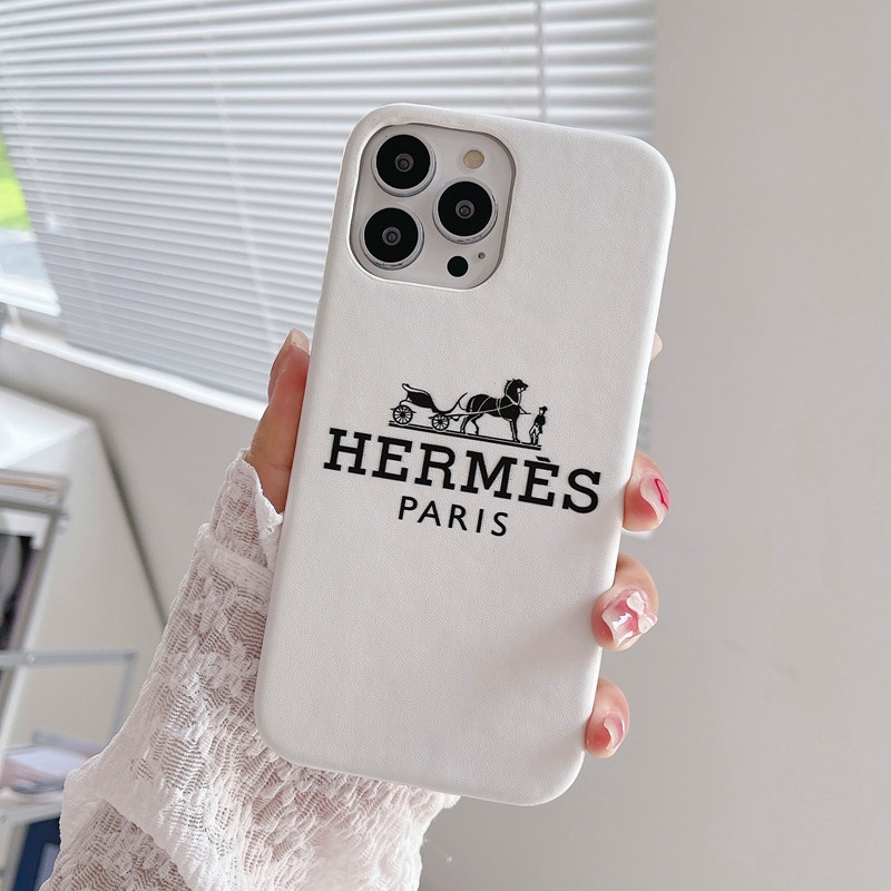 Ốp Điện Thoại Da Họa Tiết Hermes Sang Trọng Dành Cho Samsung Galaxy S23 UItra S22 S20 FE S23 Plus S22 Plus S22 UItra