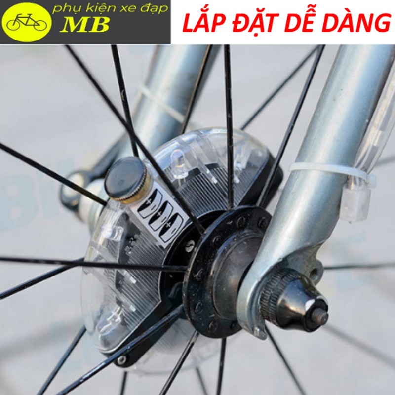 đèn xe đạp-đèn trục bánh xe đạp