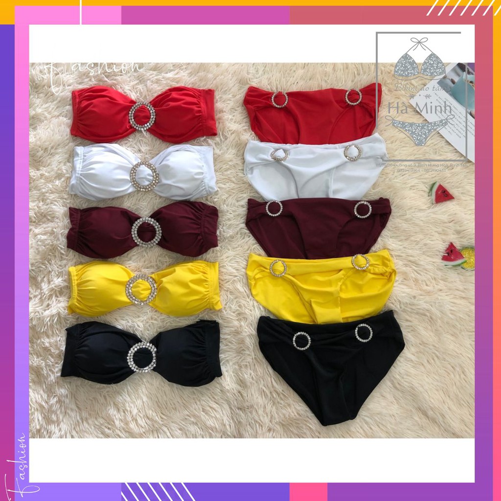 Bikini khoen đá kiêu sa, siêu sang chảnh (nhiều màu) - EVA shop - Sexcy, tôn dáng