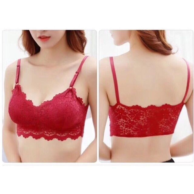 Áo bra Katun ren dây rời, hàng free size